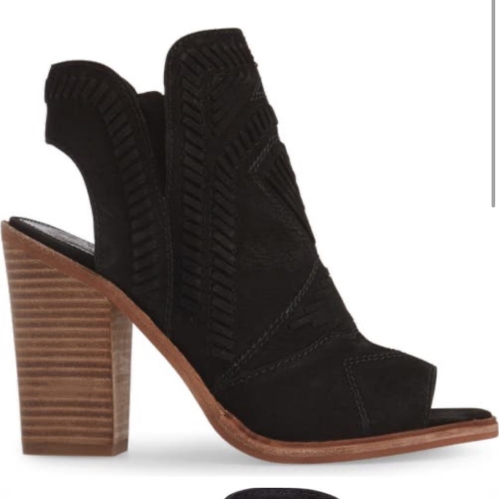 Vince Camuto black Katrina suede bootie - Picture 12 of 13